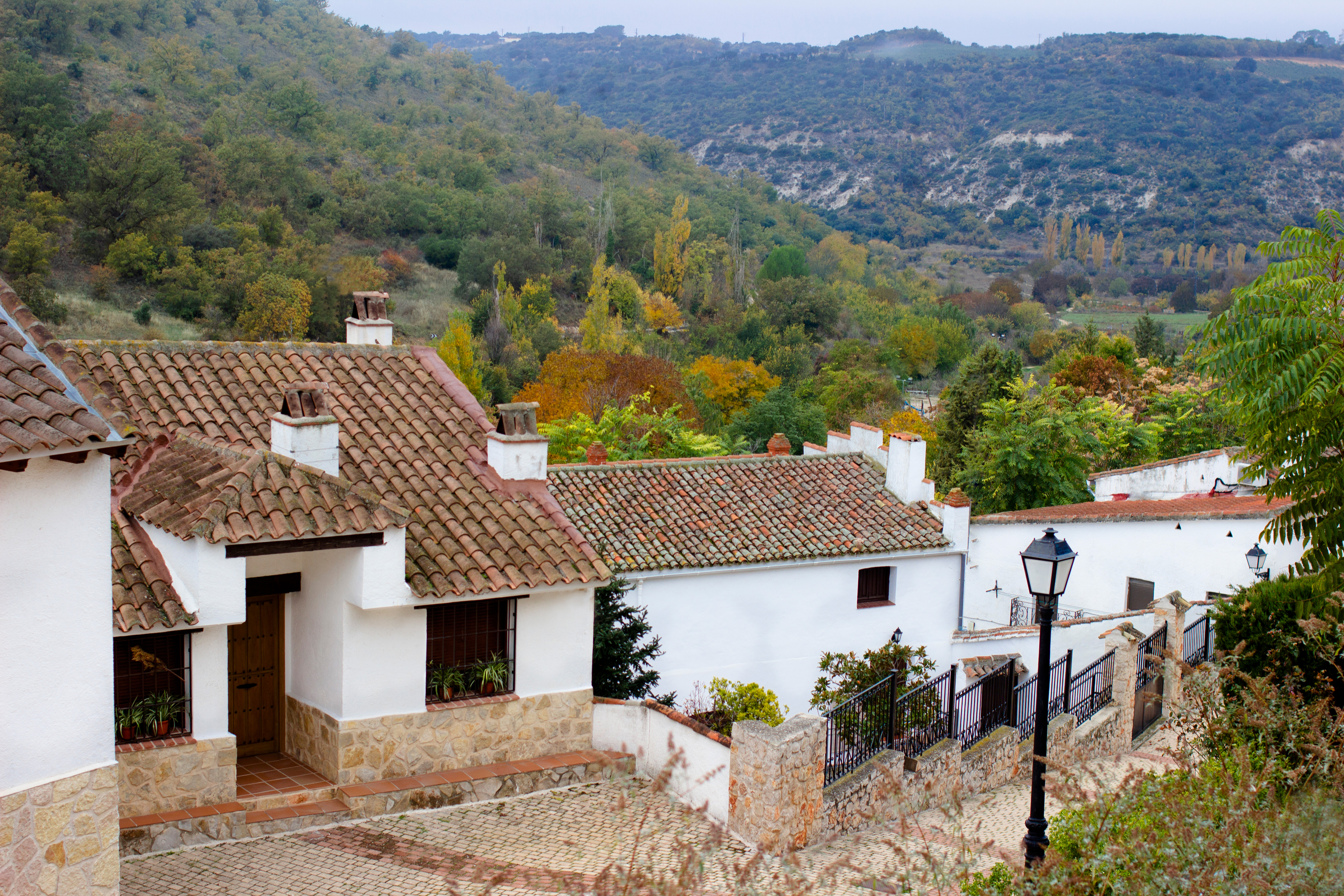 Casas y paisaje